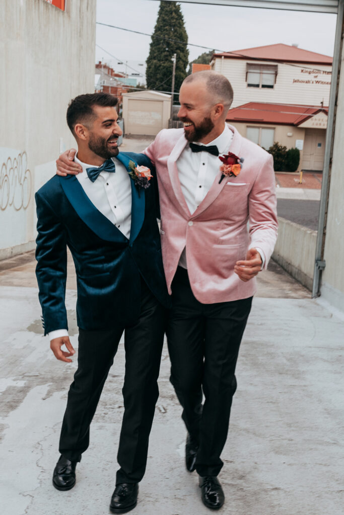 Post office Hotel in Coburg, small intimate restaurant for your wedding. Post office Hotel rooftop wedding photos