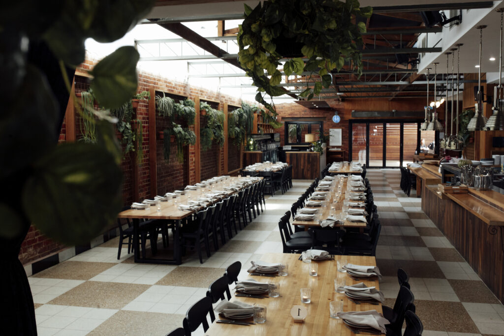 Post office hotel Coburg, small intimate restaurant in Melbourne for a wedding.