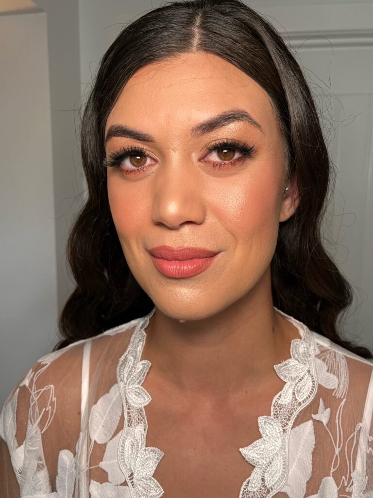 An example of bridal makeup from Aylce Byatt