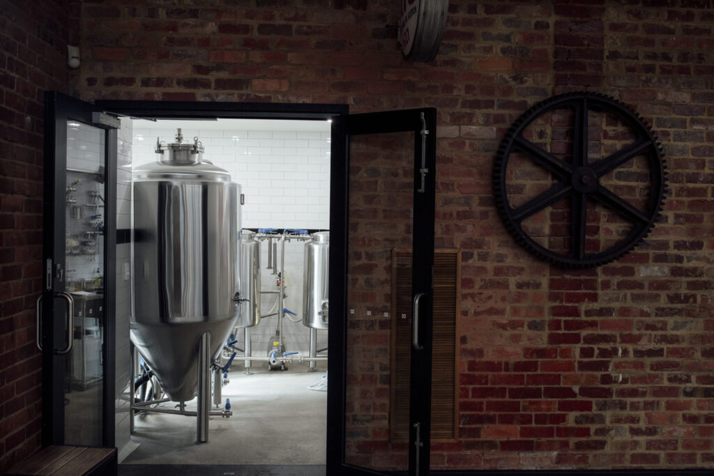 Image of where the beer gets made at Post office hotel
