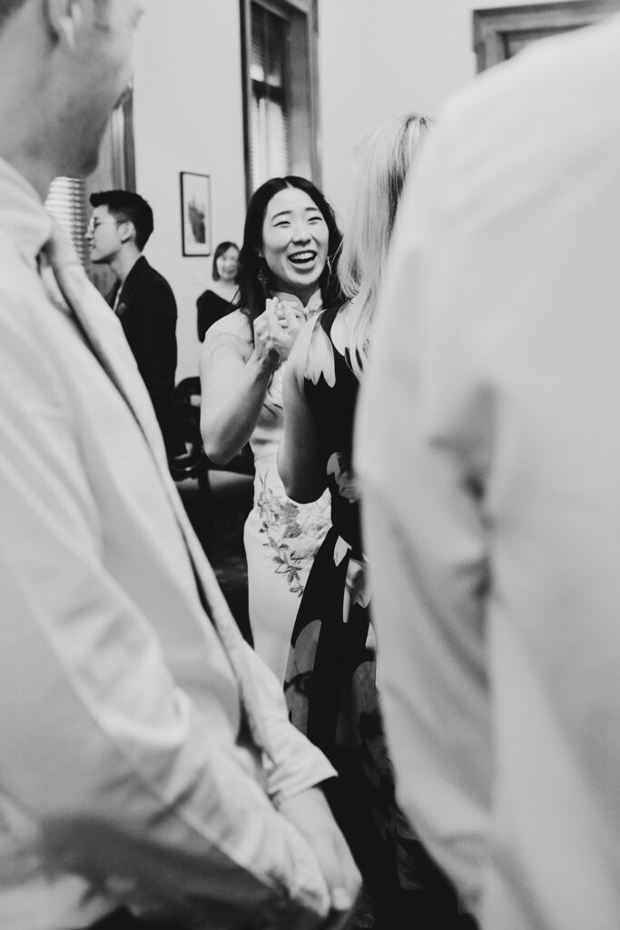 A Couple getting married at Melbourne town hall