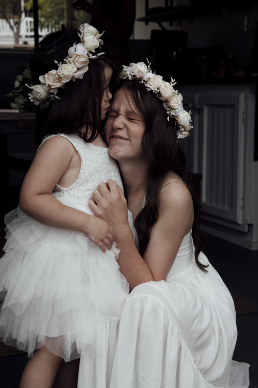 The flower girls