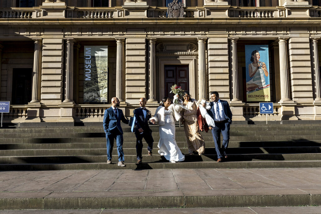 Victorian Marriage Registry Photos a gorgeous couple celebrating their marriage in the Melbourne city