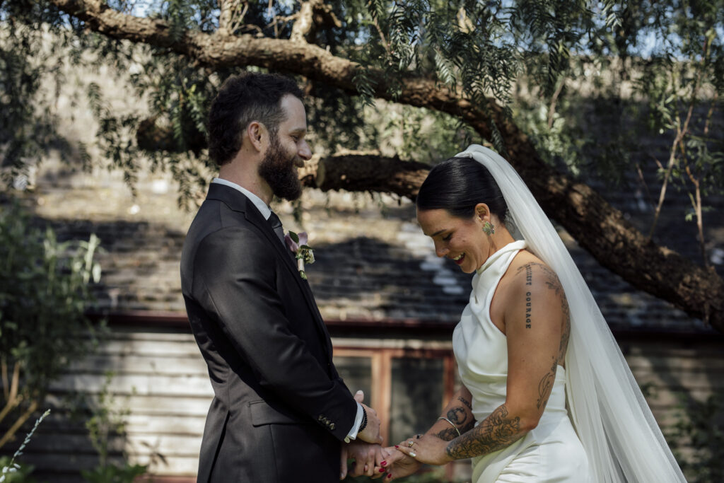 Emu Bottom Homestead. Bride and Groom Photos. Couple Photos. Documentary style Wedding photography.