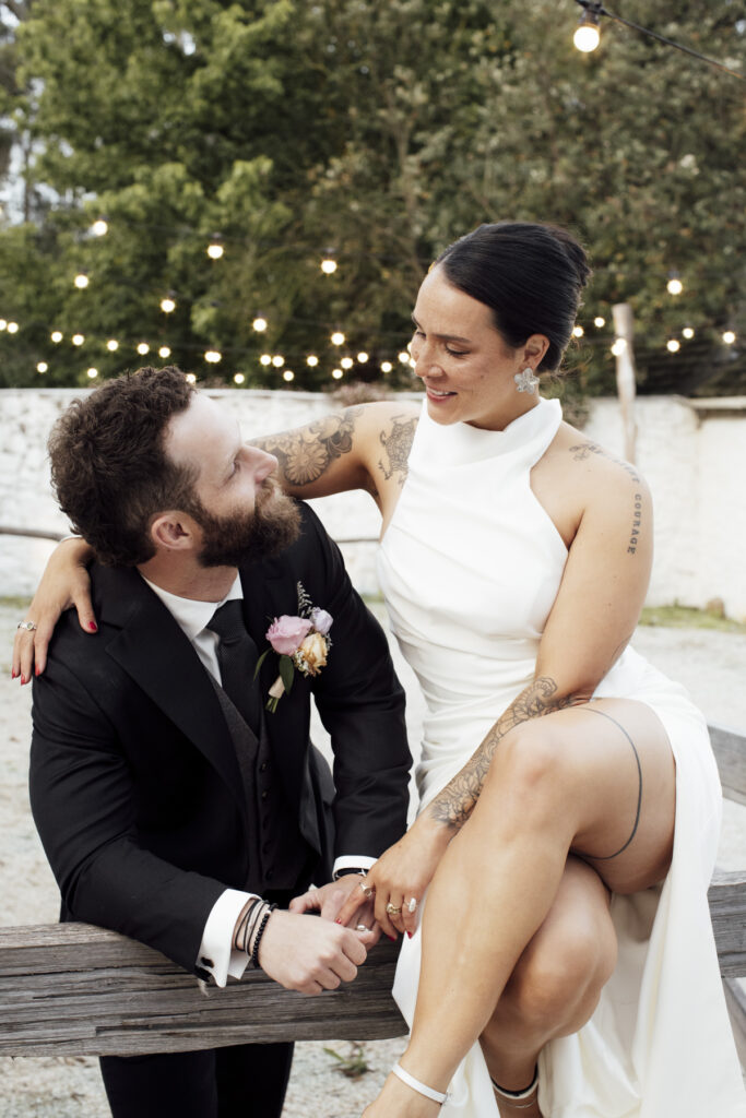 Emu Bottom Homestead. Bride and Groom Photos. Couple Photos. Documentary style Wedding photography. Ceremony photos. Fun Wedding photography