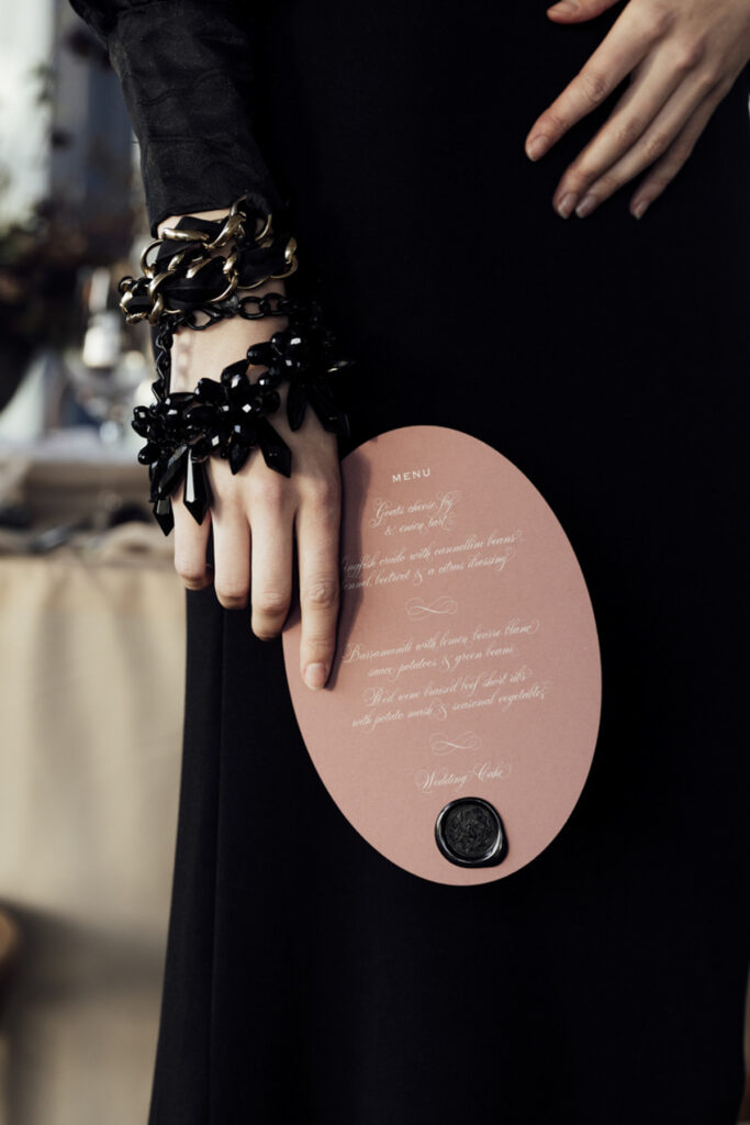 LGBTQI+ wedding in Macedon Ranges. Macedon ranges wedding photographer. Lesbian wedding in Dayelsford. Alternate wedding. Moody Wedding vibes. Black Wedding dress