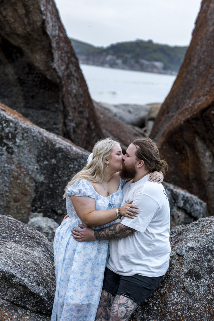 Wilsons Prom. Melbourne Proposal photographer. Wilsons prom photography. Engagement photos Wilsons Prom. Melbourne engagement photos. Stormy weather photos.