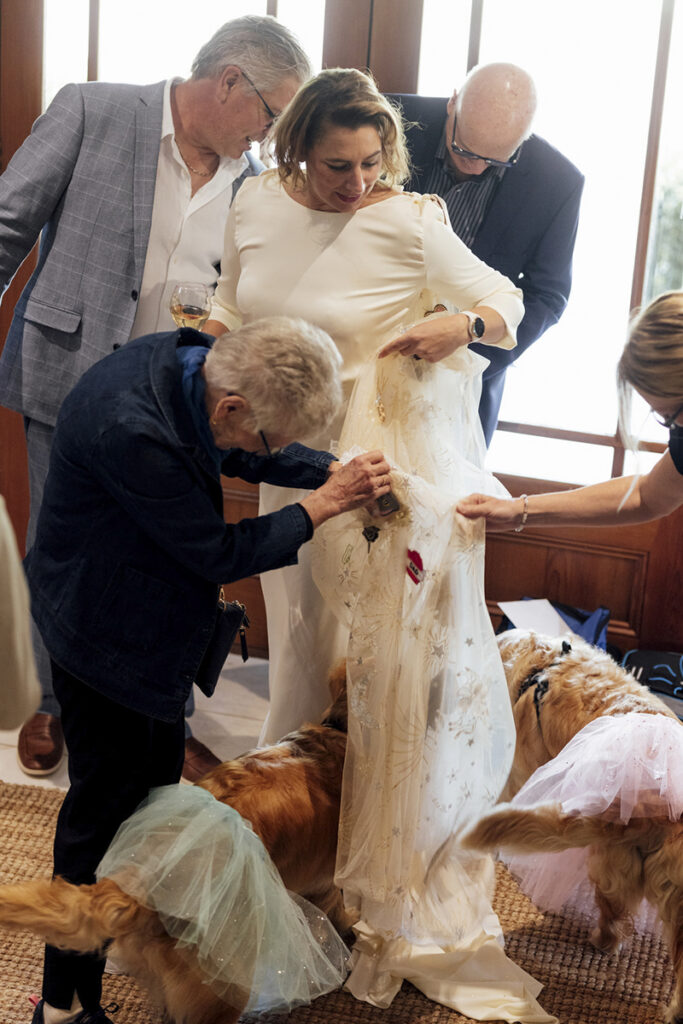 Wedding planning tips from a bride and photographer to stay stress free. Documentary style image of a beautiful intimate wedding